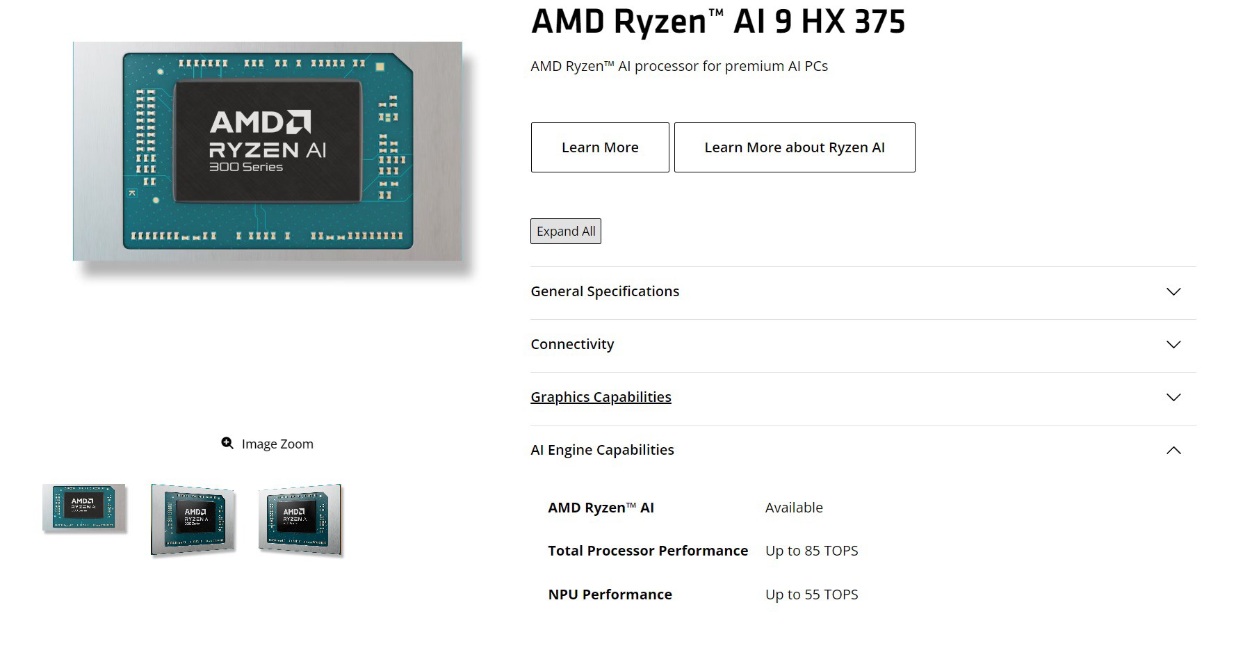 AMD ra mắt Ryzen AI 9 HX 375 Strix SoC AI mạnh nhất thế giới