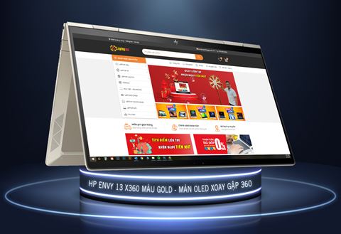 [Mới 100%] HP ENVY x360 Convert 13m-bd0033dx Core i7-1165G7 / RAM 8GB / SSD 512GB / 13.3 OLED Touch (New Seal)