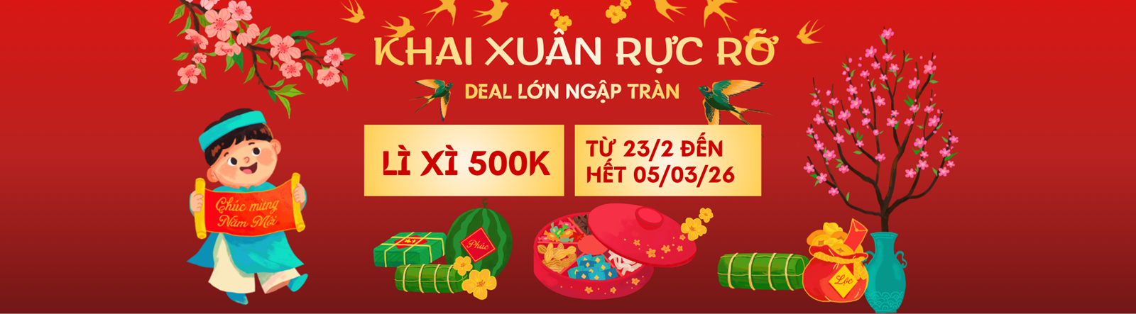 Lì xi đầu năm - Laptop365