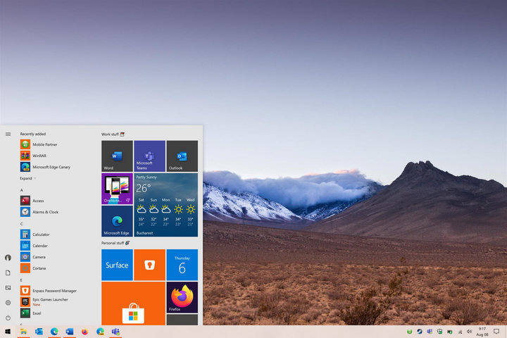 SỰ TIẾN HÓA CỦA START MENU TỪ WINDOWS XP TỚI WINDOWS 10