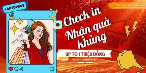 Khuyến mãi lớn - Check in nhận quà khủng