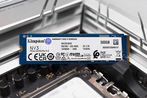 Kingston giới thiệu ổ cứng SSD NV3 nhỏ gọn, tốc độ 6.000MB/giây