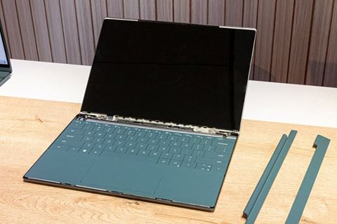 Độc đáo, máy tính xách tay tháo dỡ “dễ như khay SIM” của Dell