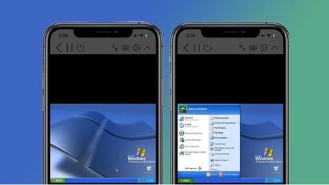 Đã có thể chạy hệ điều hành Windows ngay trên iPhone