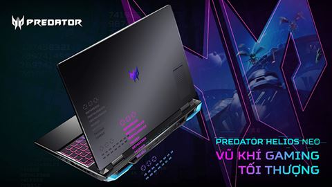 Acer ra mắt laptop Gaming cao cấp Predator Helios Neo 16