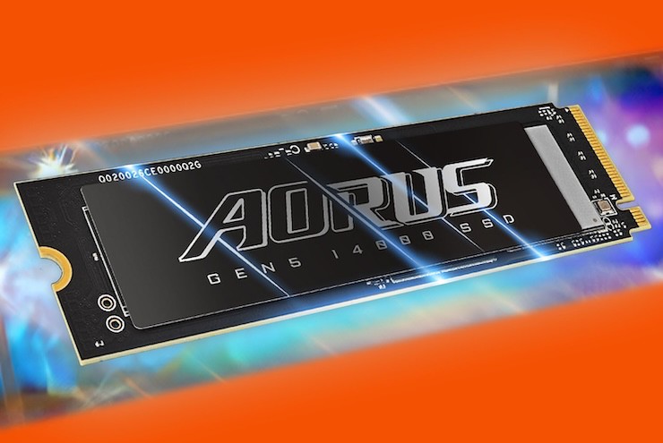 Ổ cứng SSD Aorus Gen5 14000.