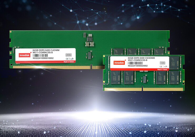 Ảnh thực tế một DRAM DDR5 6400 đơn 64GB.