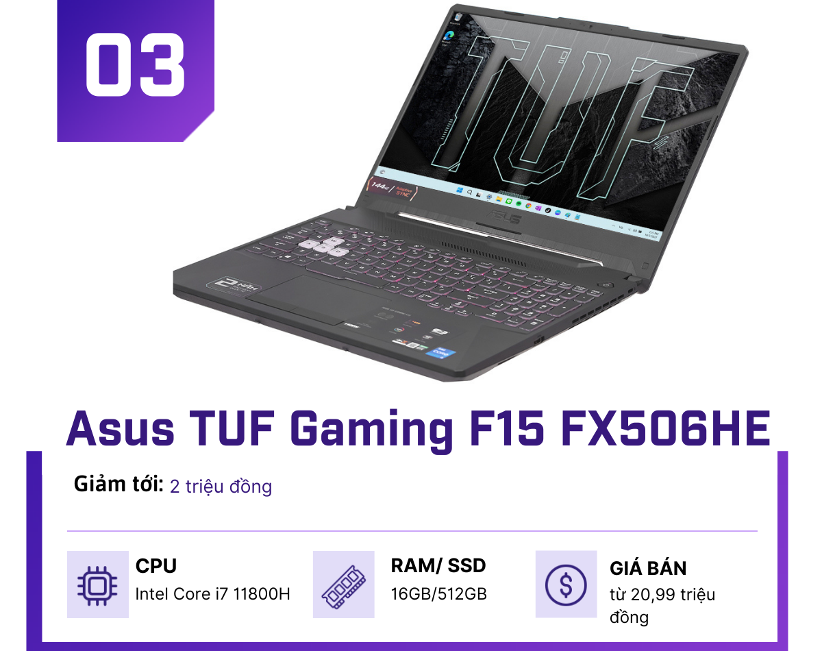 5 laptop chơi game giảm mạnh nhất tháng 12 - 3