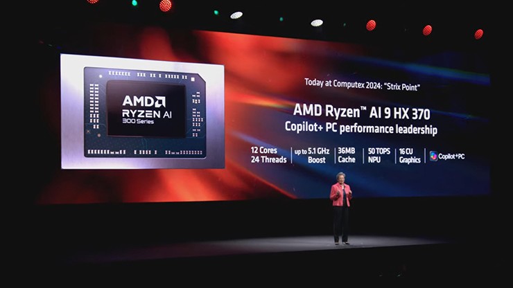 AMD Ryzen AI 9 HX 370 được tích hợp GPU Radeon 890M vô cùng mạnh mẽ.