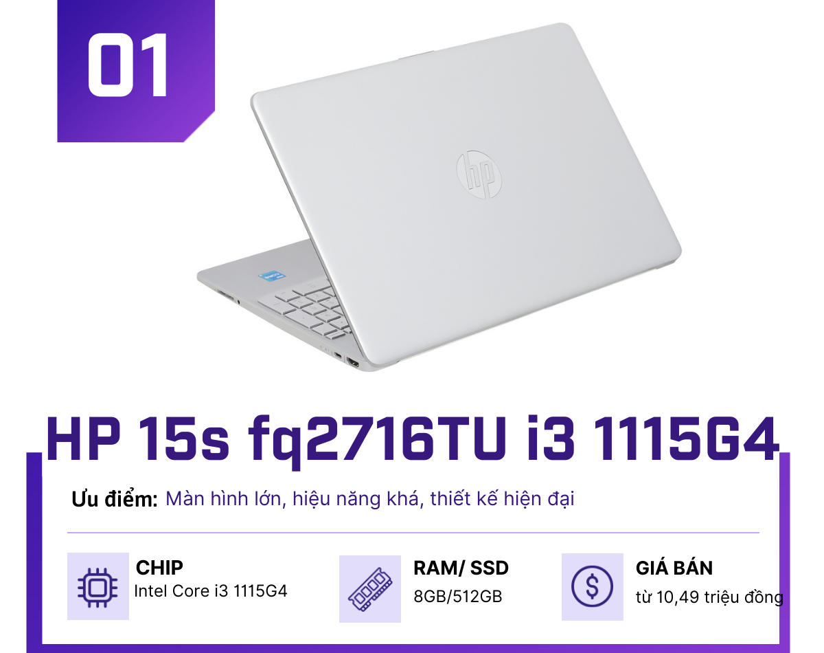 Điểm mặt 5 laptop sinh viên cấu hình khoẻ, giá chỉ từ 10,5 triệu đồng - 1