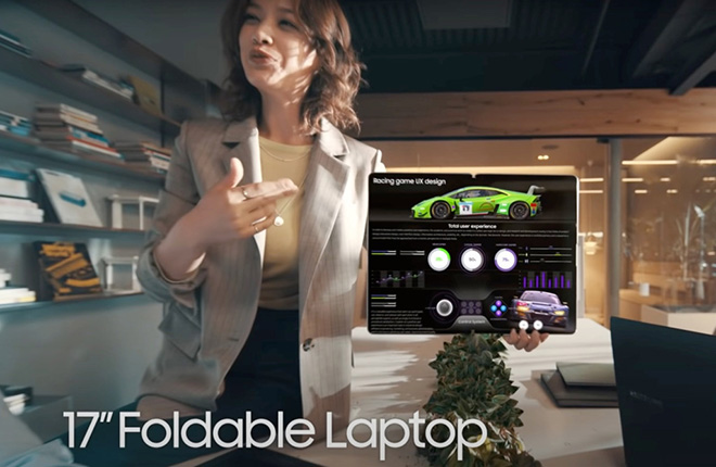 Galaxy Book Fold 17 - laptop gập lại đẹp miễn chê - 4