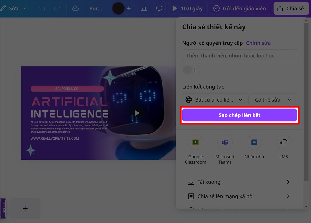 Cách chuyển file thiết kế Canva sang tài khoản khác Cách chuyển file thiết kế Canva sang tài khoản khác