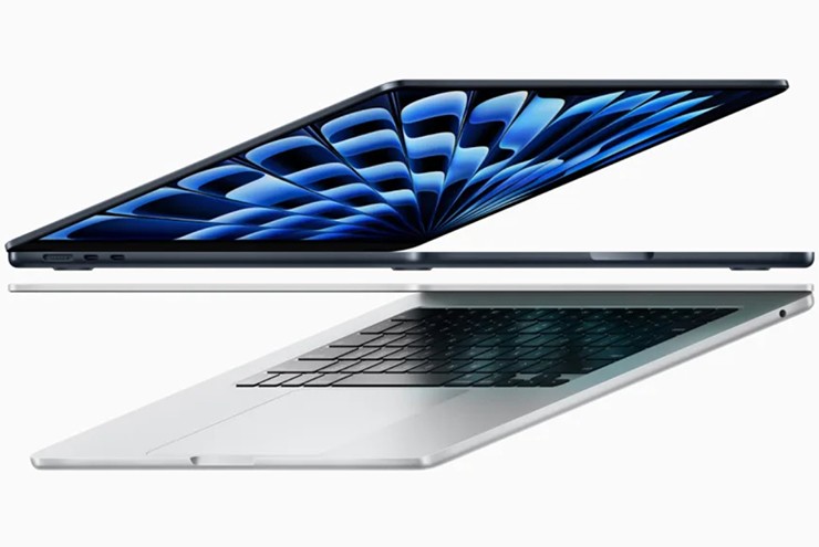 MacBook Air M3 có giá khởi điểm 27,13 triệu đồng.