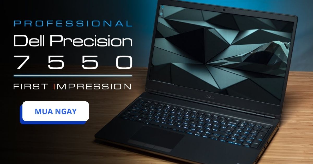 laptop đồ hoạ dell precision 7550