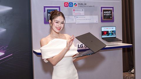 LG ra mắt thế hệ laptop LG gram AI 2026 tại Việt Nam: Vỏ Aerominum, chip AMD, Dual AI thông minh