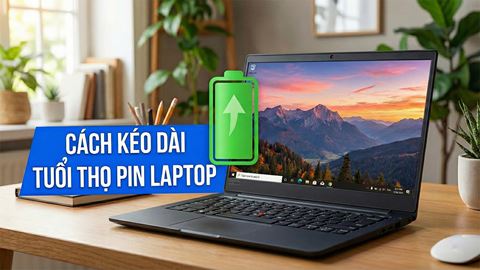 5 mẹo giúp tăng tuổi thọ pin laptop bền lâu theo thời gian mà không phải ai cũng biết