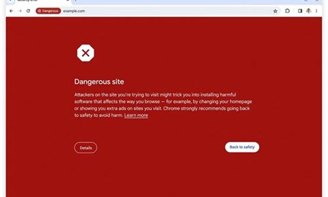 Các trang web độc hại “hết đất sống” với tính năng mới của Google Chrome