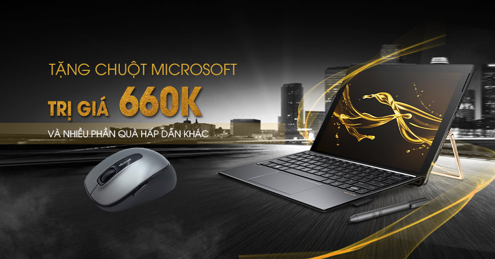 Mua laptop tặng ngay chuột chính hãng