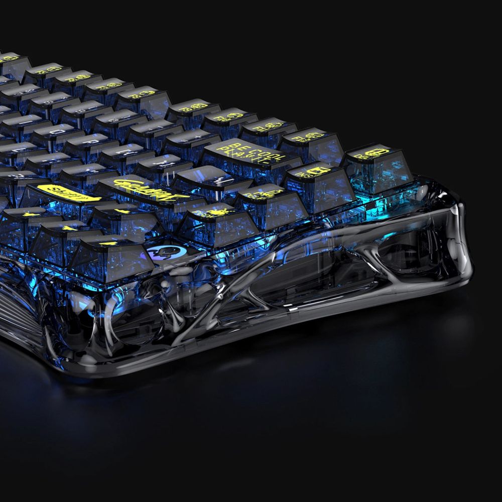 GravaStar Mercury K1 Lite - Transparent Black