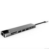 Hub USB Type C 8in1 - Cáp chuyển đổi 8 trong 1