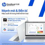HP OmniBook 5 16 (AMD Ryzen AI 7 350 | AMD Radeon 860M | 16 inch WUXGA | 16 GB | 512 GB) 5