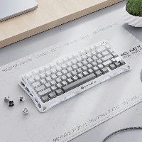 Bàn phím cơ không dây GravaStar Mercury K1 - Gradient White 10