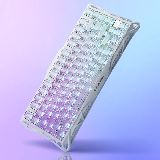 Bàn phím cơ GravaStar Mercury K1 Lite - Crystal Aurora