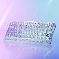 Bàn phím cơ GravaStar Mercury K1 Lite - Crystal Aurora 3