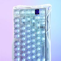 Bàn phím cơ GravaStar Mercury K1 Lite - Crystal Aurora 4