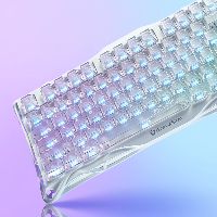 Bàn phím cơ GravaStar Mercury K1 Lite - Crystal Aurora 6