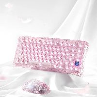 Bàn phím cơ GravaStar Mercury K1 Lite - Crystal Rose 5