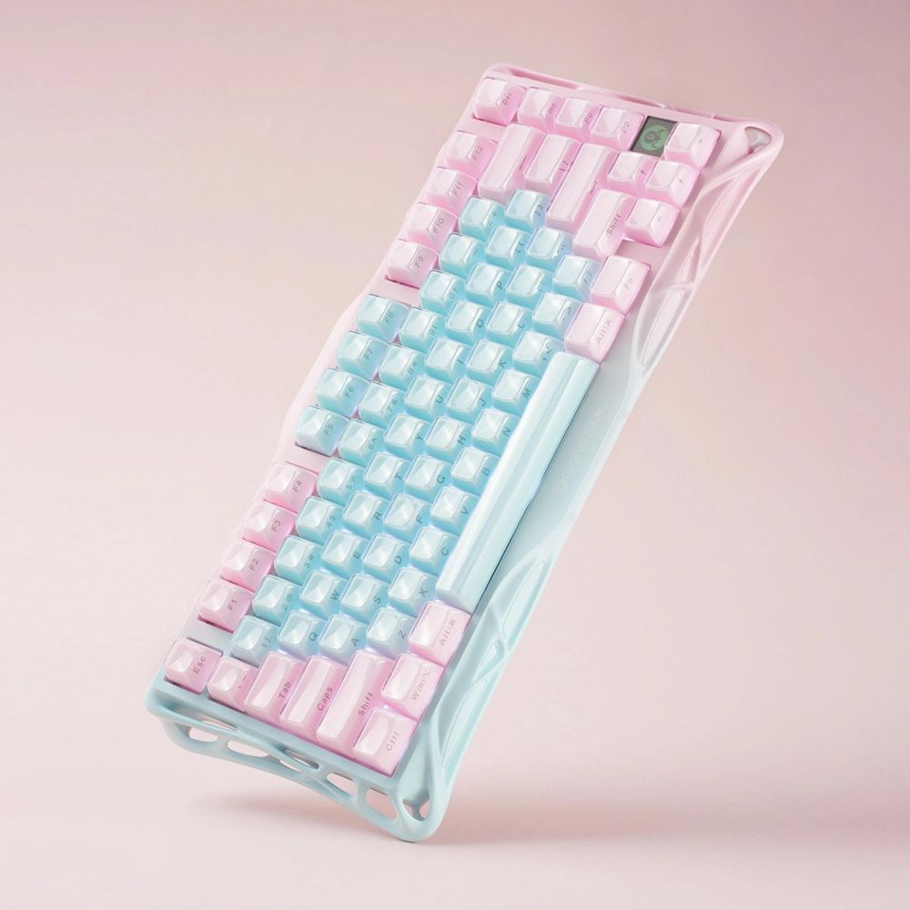 Bàn phím cơ GravaStar Mercury K1 Lite Special Edition - Aurora Mist 1