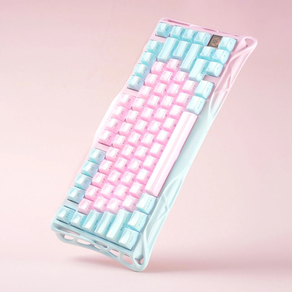 Bàn phím cơ GravaStar Mercury K1 Lite Special Edition - Lumen Rose 1