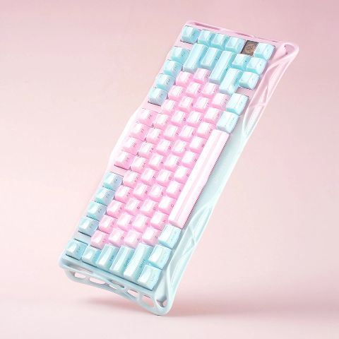Bàn phím cơ GravaStar Mercury K1 Lite Special Edition - Lumen Rose