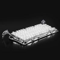 Bàn phím cơ GravaStar Mercury K1 Pro - Ghost Silver 3