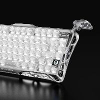 Bàn phím cơ GravaStar Mercury K1 Pro - Ghost Silver 7