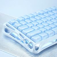 Bàn phím cơ gaming GravaStar Mercury K1 Special Edition - Ice Blue 9