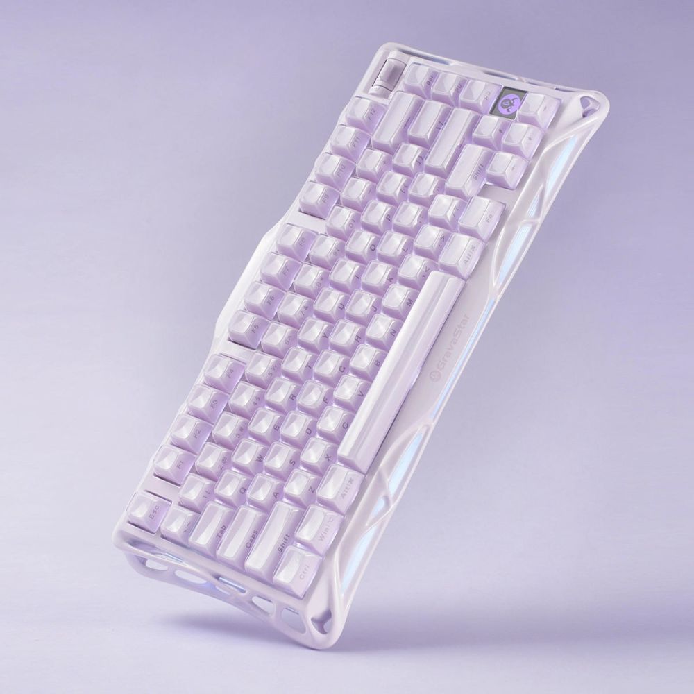 Bàn phím cơ gaming GravaStar Mercury K1 Special Edition - Lavender Purple 1