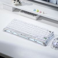 Bàn phím cơ gaming GravaStar Mercury K1 Special Edition - Opaline White 7