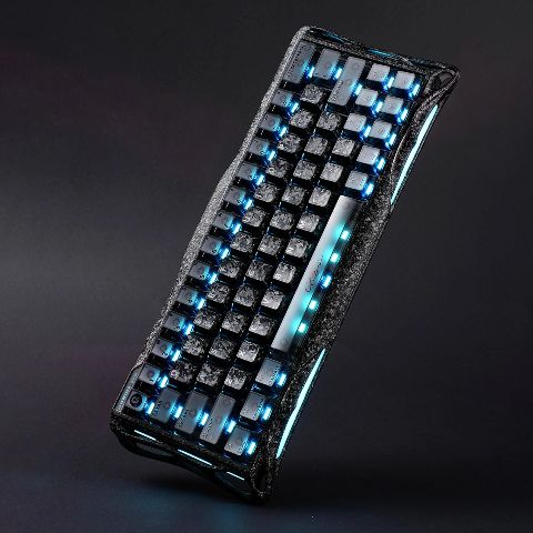 Bàn phím Hall Effect GravaStar Mercury V60 Pro Special Edition - Cyber Frost Black
