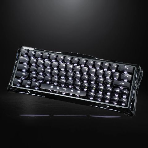 Bàn phím Hall Effect GravaStar Mercury V60 Ultra - Obsidian Black