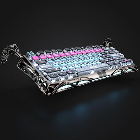 Bàn phím Hall Effect GravaStar Mercury V75 Pro - Cyberpunk