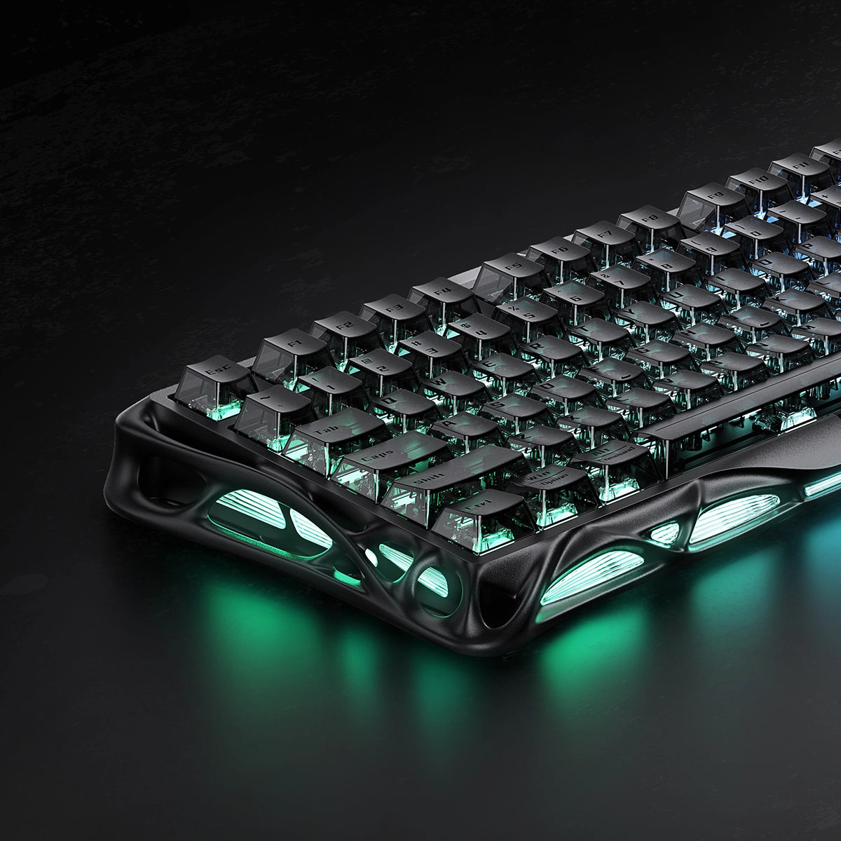 Bàn phím Hall Effect GravaStar Mercury V75 - Stealth Black