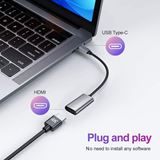 Cáp chuyển đổi Type-C to HDMI 4K sắc nét  HUB Type-C to HDMI 4K