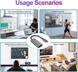 Cáp chuyển đổi Type-C to HDMI 4K sắc nét  HUB Type-C to HDMI 4K