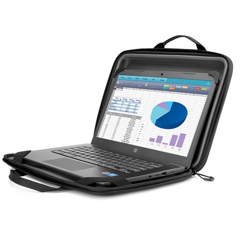Cặp Laptop HP 3YF54AA cặp chuyên dụng bảo vệ cứng chắc chắn laptop (Hàng chính hãng Full Box) 5