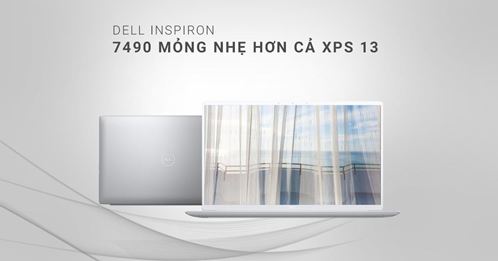 Dell Inspiron 7490 (Core i7 10510U/ 8Gb/ 512Gb SSD/ 14.0 FHD/ Win 10/ Silver/ Vỏ nhôm) - laptop365 10