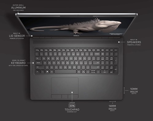 Dell Precision 7750 - Siêu Laptop đồ hoạ 5