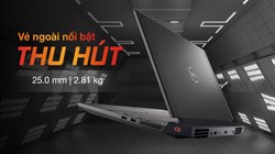 [Mới 100%] Dell Gaming G5 15 5511 (Core i7-11800H, 16GB, 512GB, RTX 3060, 15.6 FHD 165Hz)