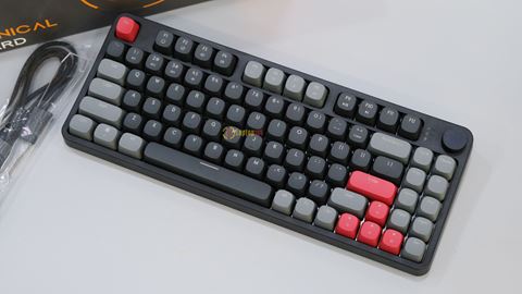 [Mới 100%] Phím cơ OCG-GK86 chống ổn 3 chế độ kết nối